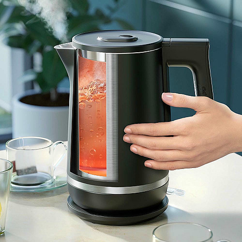 Электрочайник Philips Double Walled Kettle, 1.7л, Strix, с двойными стенками, черный