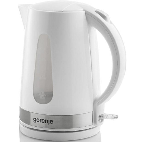 Електрочайник Gorenje 1.7л, пластик, білий