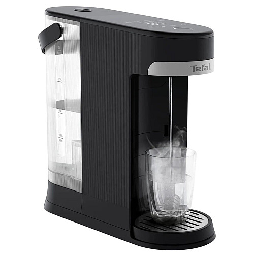 Электрочайник-диспенсер Tefal Instant Hot Water 2л, 5 темп.реж, мгновенный нагрев, сен. управление, черный