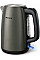 Электрочайник Philips Viva Collection 1.7л, Strix, металл, черно-медный