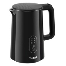 Електрочайник Tefal Thermo Protect Control 1.5л, Strix, з подвійними стінками, 6 темп.реж, чорний