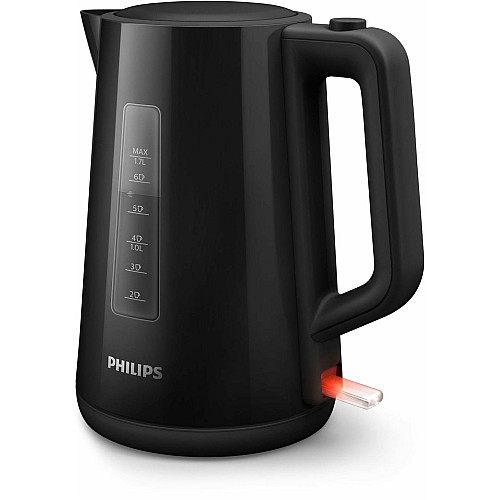 Електрочайник Philips Series 3000 1.7л, пластик, чорний