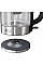 Электрочайник Russell Hobbs Glass, 1.7л, стекло, подсветка, серебристо-черный