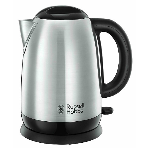 Электрочайник Russell Hobbs Adventure 1.7л, металл, серебристо-черный