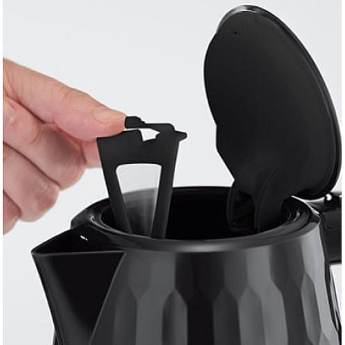 Електрочайник Russell Hobbs Honeycomb 1.7л, пластик, чорний