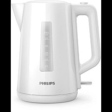 Електрочайник Philips Series 3000 1.7л, пластик, білий