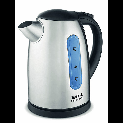 Електрочайник Tefal Express 2 1.7л, нерж. сталь, сірий