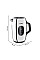 Электрочайник Tefal Majestuo 1.5л, с двойными стенками, 9 темп.реж, поддержание температуры, сенc. управление, нержавеющая сталь
