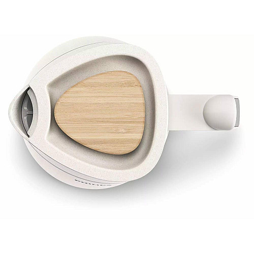 Электрочайник Philips Eco Conscious Edition, 1.7л, экопластик, подсветка LED, звуковой сигнал, белый матовый