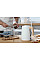 Електрочайник ARDESTO Wood Modern, 1.7л, метал, мат, Strix, білий