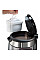 Электрочайник Russell Hobbs Glass, 1.7л, стекло, подсветка, серебристо-черный