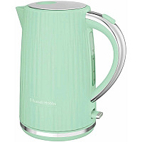 Електрочайник Russell Hobbs Eden, 1.7л, нержавіюча сталь, пластик, фісташковий