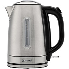 Електрочайник Gorenje 1.7л, Strix-контроль, метал, нерж