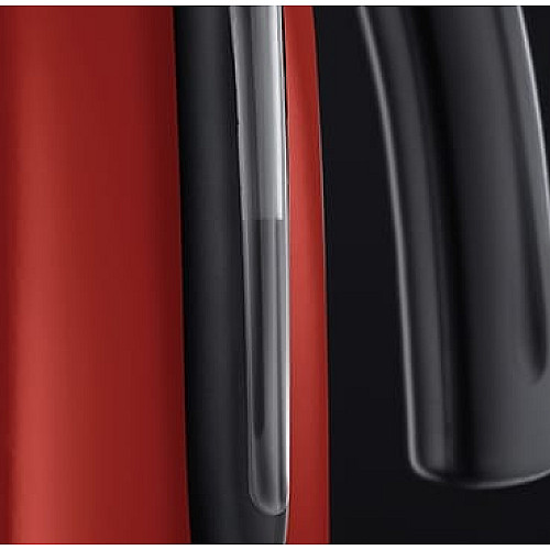 Электрочайник Russell Hobbs Colours Plus 1.7л, металл, красно-черный