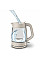 Електрочайник Tefal Morning Glass Kettle, 1.7л, скло, з підсвіткою, бежевий