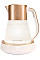 Електрочайник Russell Hobbs Calm, 1.7л, скло, біло-мідний