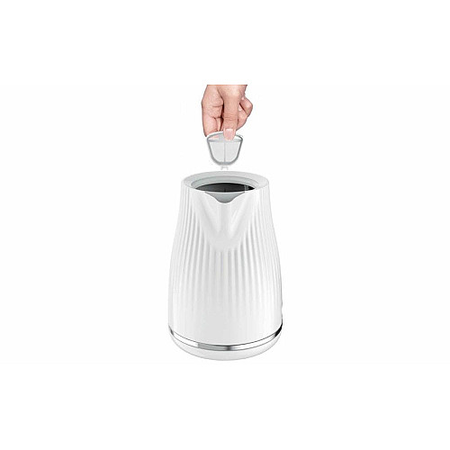 Електрочайник Tefal Loft 1.7л, Strix, пластик, білий