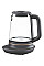 Электрочайник Electrolux 1.7л, Strix, стекло, заварник, поддержка температуры, черный