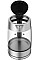 Электрочайник Tefal Glass Kettle 1.7л, стекло, с подсветкой, серебристо-черный