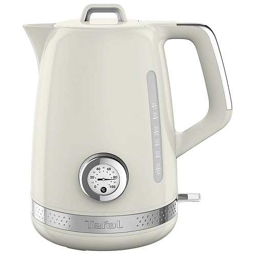 Електрочайник Tefal Soleil+ 1.7л, Strix, пластик, бежевий