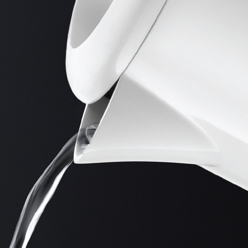 Електрочайник Russell Hobbs Travel 0.85л, пластик, білий