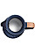 Електрочайник Tefal Loft 1.7л, Strix, пластик, синій