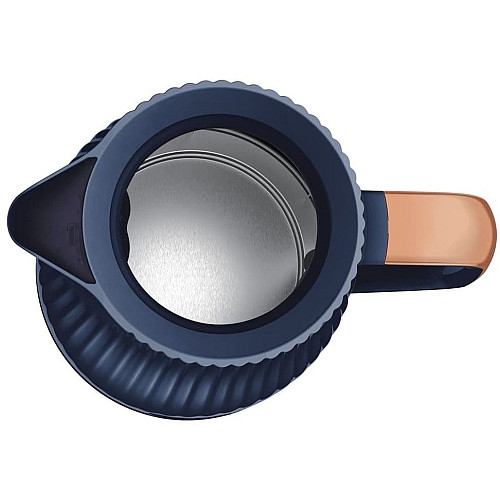Електрочайник Tefal Loft 1.7л, Strix, пластик, синій