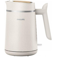 Електрочайник Philips Eco Conscious Edition, 1.7л, екопластик, LED підсвітка, звуковий сигнал, білий матовий