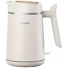 Електрочайник Philips Eco Conscious Edition, 1.7л, екопластик, LED підсвітка, звуковий сигнал, білий матовий