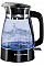 Електрочайник Russell Hobbs Hourglass 1.7л, скло, підсвічування, чорно-сріблястий