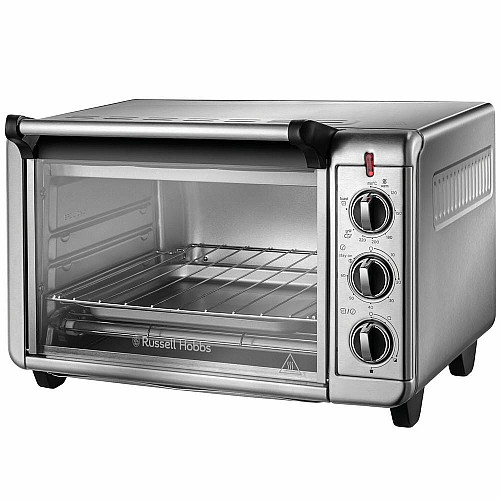 Печь электрическая Russell Hobbs Air Fry Mini Oven, 12.6л, 1500Вт, механич., гриль, конвенция, серая