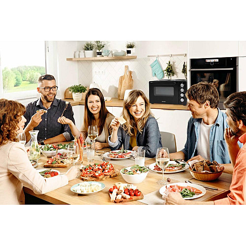 Міні піч Gorenje, 30л, 52x32х40.5см, 2 електричні конф., чорний