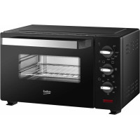Печь электрическая Beko, 19л, 1400Вт, механич., конвекция, черная