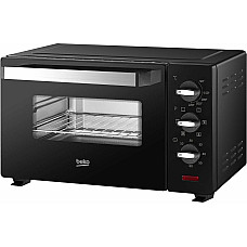 Піч електрична Beko, 19л, 1400Вт, механіч., конвекція, чорна