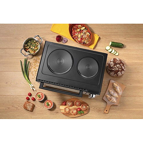 Міні піч Gorenje, 30л, 52x32х40.5см, 2 електричні конф., чорний