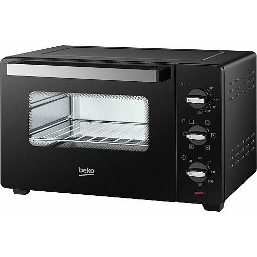 Піч електрична Beko, 30л, 1600Вт, механіч., конвекція, чорна
