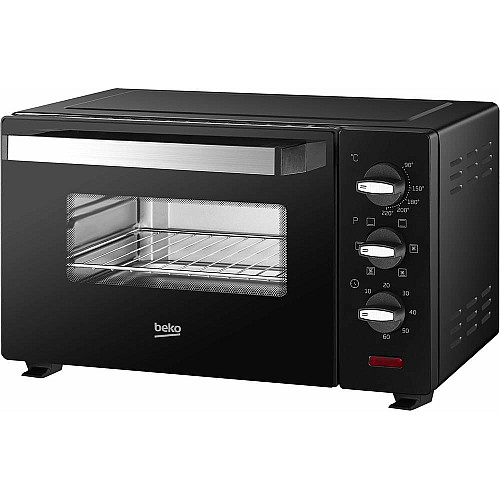 Піч електрична Beko, 19л, 1400Вт, механіч., конвекція, чорна