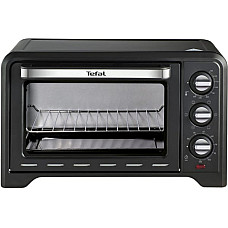 Піч електрична Tefal Optimo, 19л, 1380Вт, механіч., гриль, конвенція, чорний