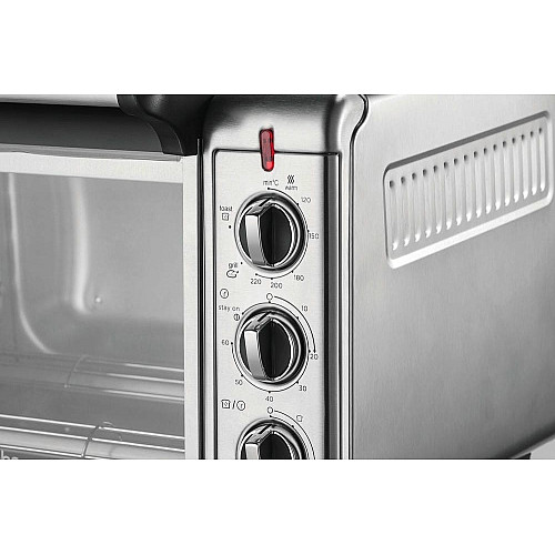 Печь электрическая Russell Hobbs Air Fry Mini Oven, 12.6л, 1500Вт, механич., гриль, конвенция, серая