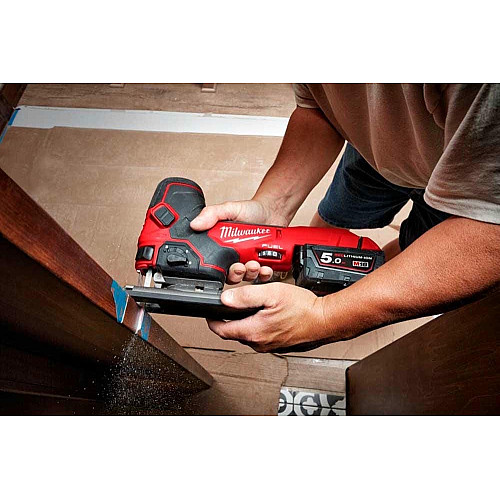Лобзик аккумуляторный Milwaukee M18 FBJS-0X 18В 1х5.0А·час 800-3500об/мин ход 25мм кейс 2.5кг без ЗУ