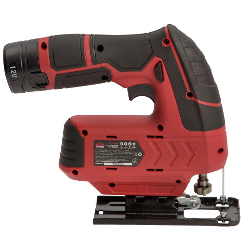 Лобзик акумуляторний Vitals Master Ef 1265c Kit 12В 1х2.0А·год 0-2200об/хв хід 19мм ЗП 1.04кг