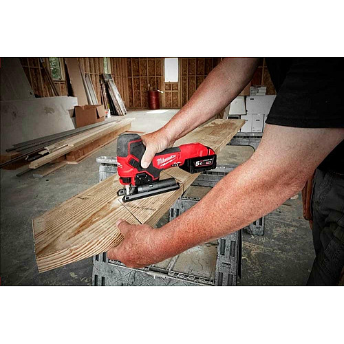 Лобзик аккумуляторный Milwaukee M18 FBJS-0X 18В 1х5.0А·час 800-3500об/мин ход 25мм кейс 2.5кг без ЗУ
