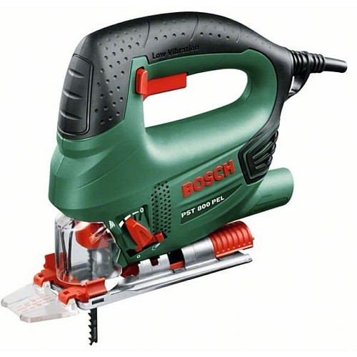 Лобзик Bosch PST 800 PEL 530Вт 500-3000об/мин с набором пил 2кг