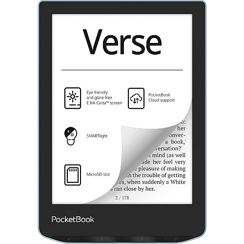 Електронна книга PocketBook 629 Verse, Bright Blue