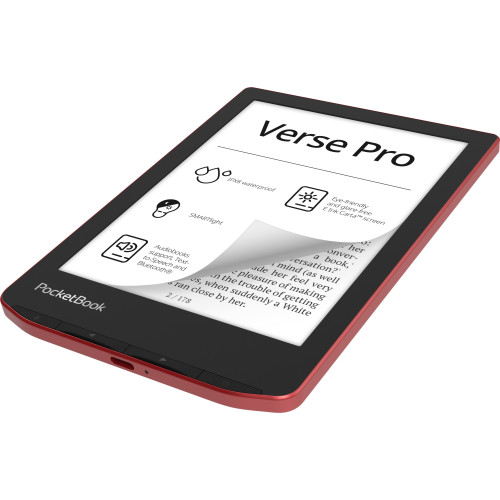 Електронна книга PocketBook 634 Verse Pro, Passion Red