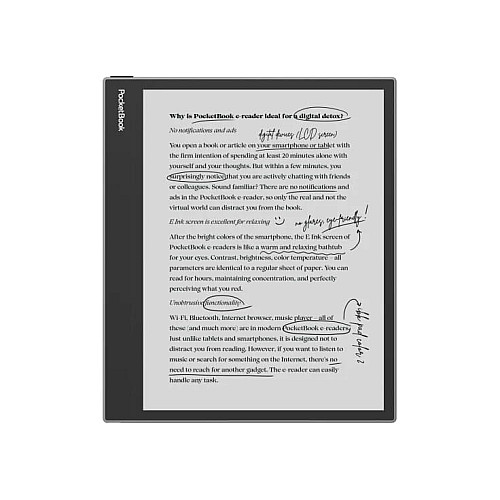 Електронна книга PocketBook 1042 InkPad Eo, Mist Grey