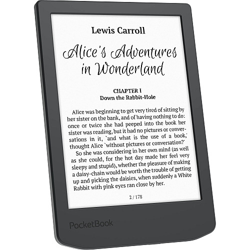 Електронна книга PocketBook 619 Verse Lite, Midnight Grey