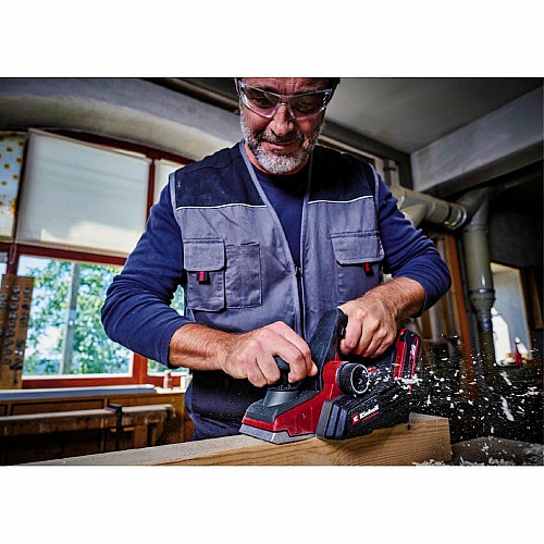 Рубанок аккумуляторный Einhell Professional Einhell TP-PL 18/3 Li BL - Solo PXC 18В 82мм до 2мм 2.63кг без АКБ и ЗП