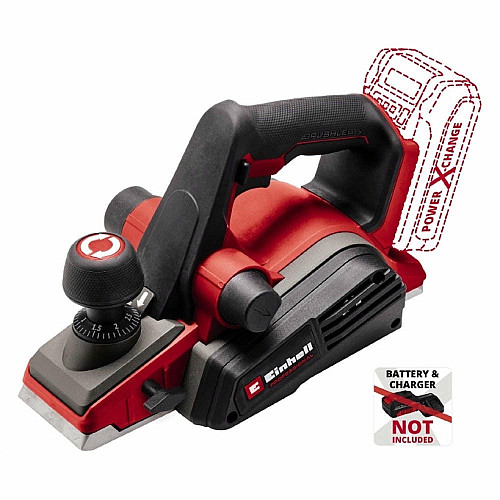 Рубанок аккумуляторный Einhell Professional Einhell TP-PL 18/3 Li BL - Solo PXC 18В 82мм до 2мм 2.63кг без АКБ и ЗП