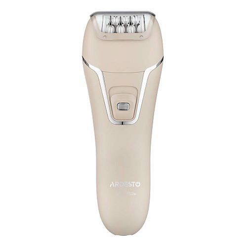 Епілятор ARDESTO 2в1 Pearl Cream LESH-Y700PERL, пінцетний, акумул., пінцет.-18, сух., насадок-2, бежевий
